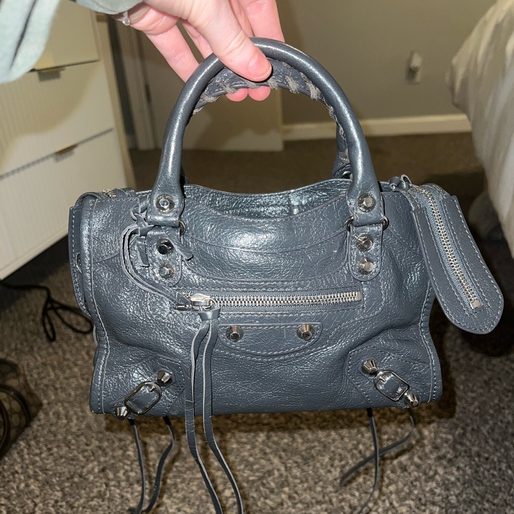 Balenciaga town leather cross body bag